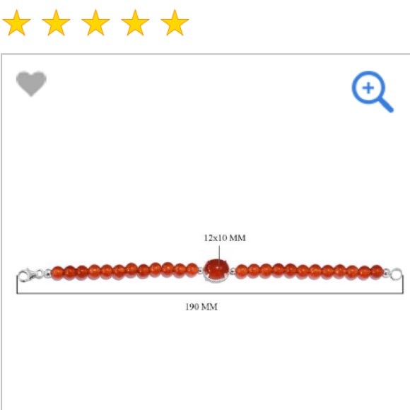 AGATE Bracelet in Sterling Silver - Picture 5 of 7